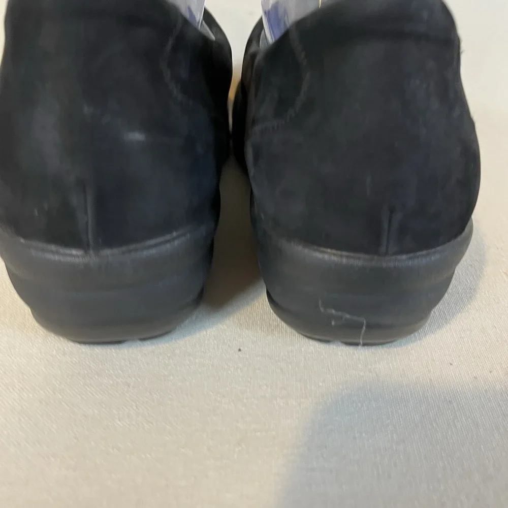 Waldlaufer Women's Black Suede Shoe 9.5 Comfort Supportive Style‎ Work Going Out